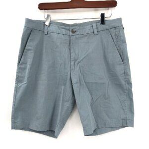 LULULEMON Commission Shorts 32 Chino Golf Blue Grey Stretch Athletic Golfing Men